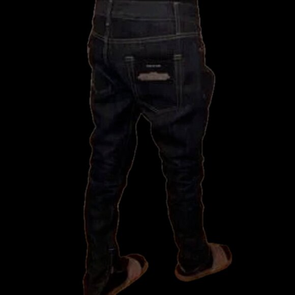 Men's Raw Denim Fear Of God Brand New Crease  Jeans - Picture 11 of 11